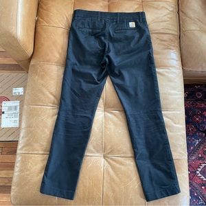 CARHARTT SID 30x32 Men’s Work Pants Black